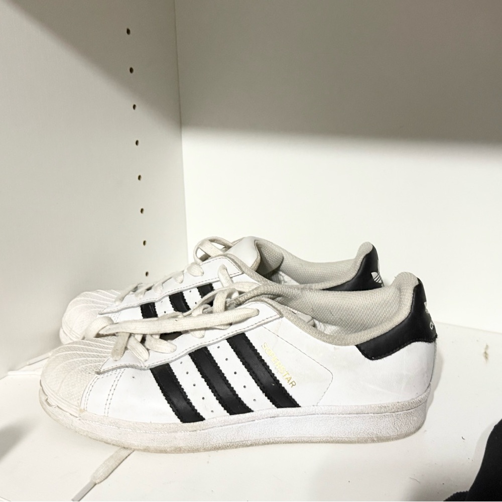 Adidas White Athletic Shoes